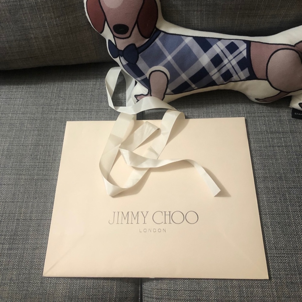 Authentic Jimmy Choo shopping bag